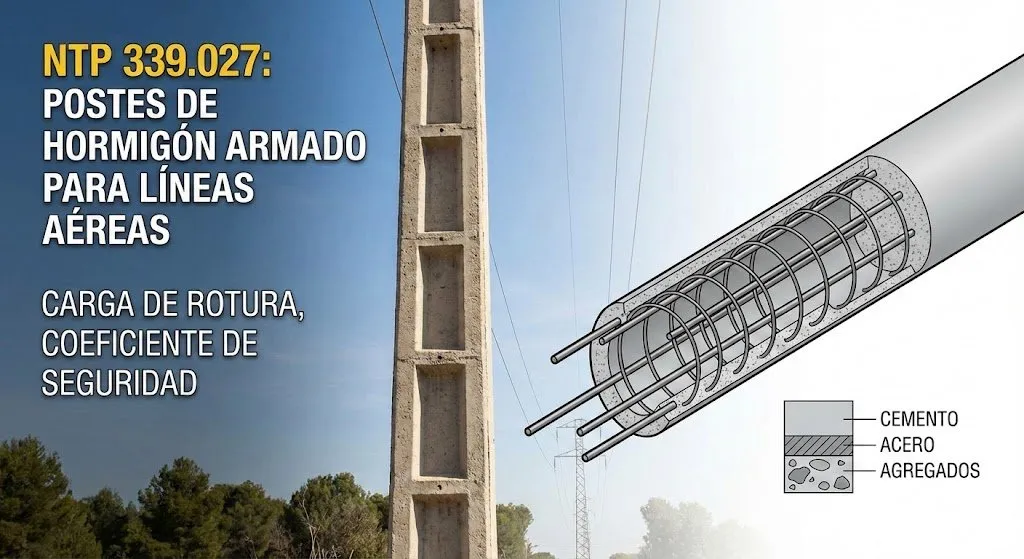 Norma NTP 339.027 - El Est&aacute;ndar de Oro en Postes